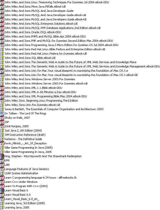 The Origin Database Sample. We are updating our website to display our whole database. If You do not find your book here just mail us, we will find that from our database.